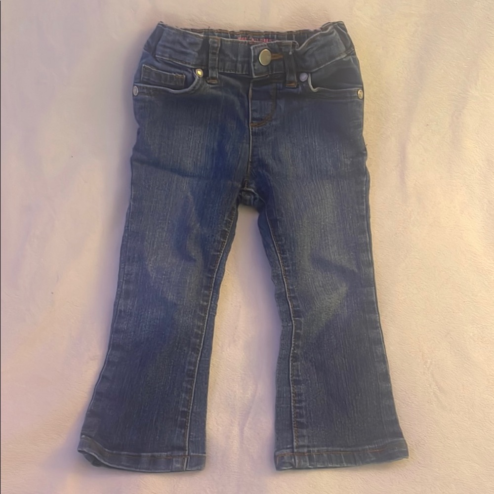 ❤️The Children's Place Blue Boot-Cut Jeans Adjustable Waist